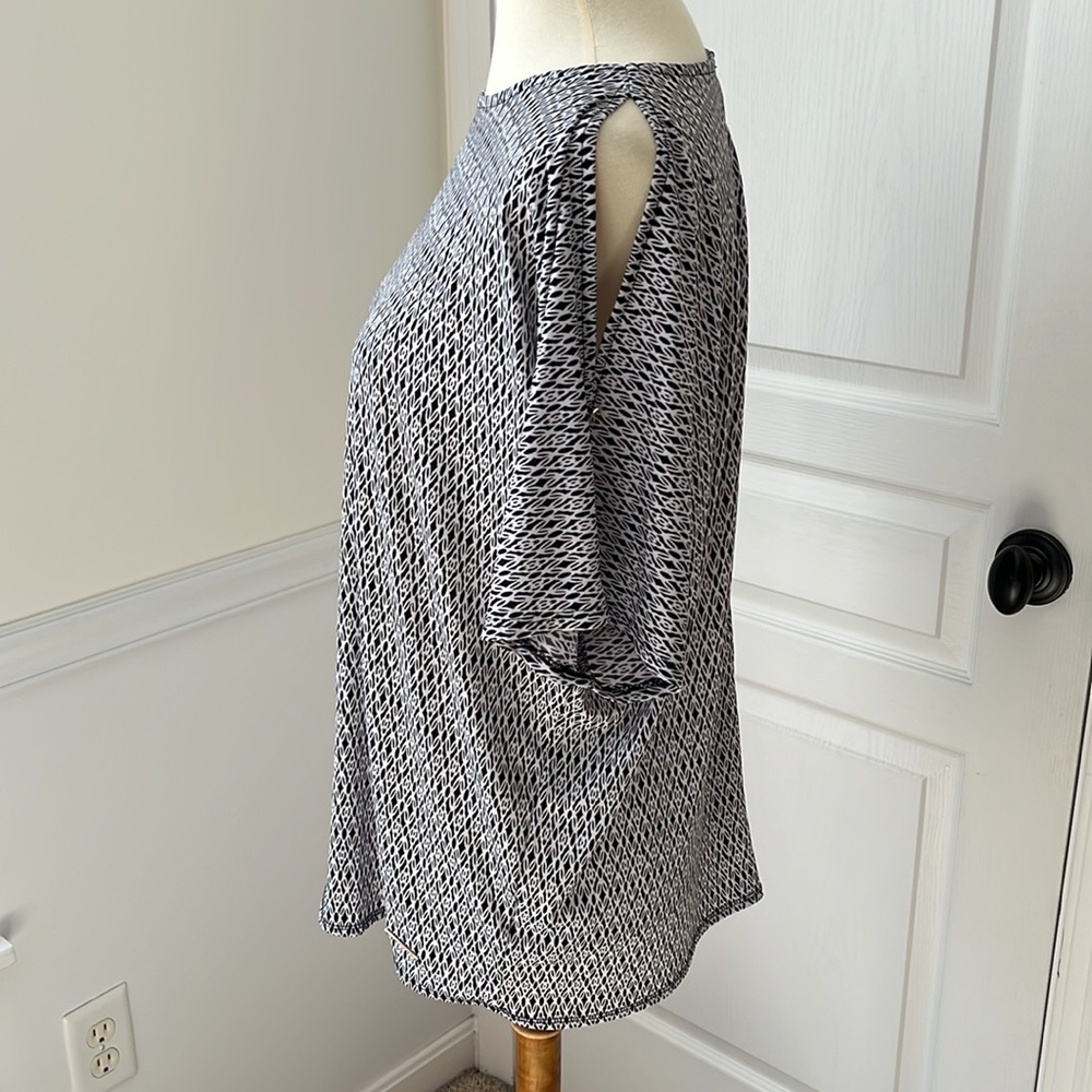 Jones New York print top
